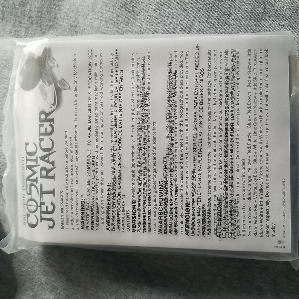 Cosmic Jet Racer Kit - Picture 4 of 8